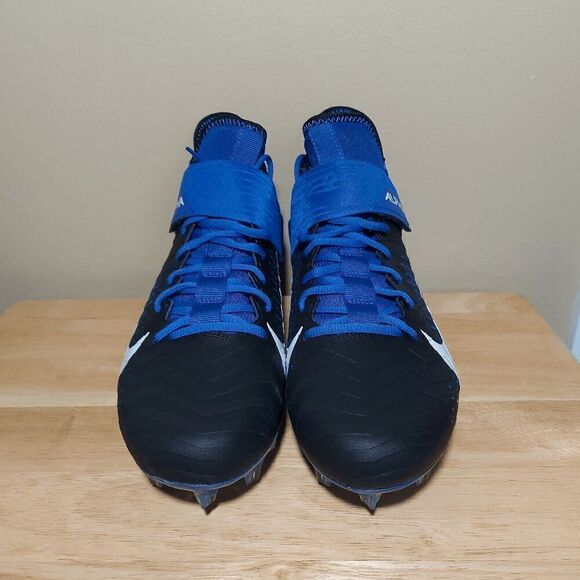 Nike Alpha Menace Pro 2 Mid Football Cleats Black Blue BV3945-400 Men\'s Size 10 main image 4